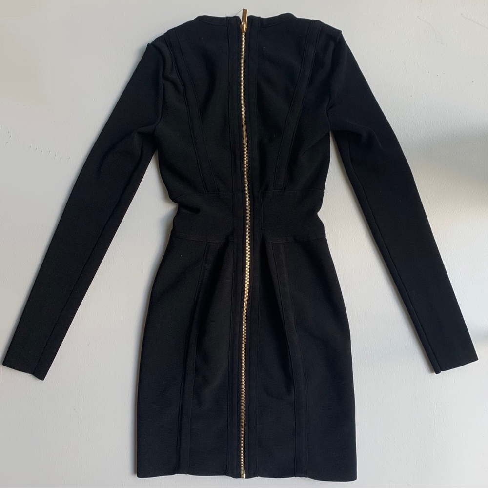 Aritzia Black V Neck Dress - Picture 8 of 12